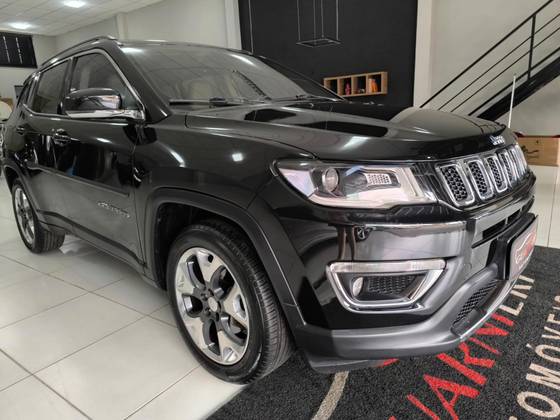 JEEP COMPASS 2.0 16V FLEX LIMITED AUTOMÁTICO JEEP COMPASS 2.0 16V FLEX LIMITED AUTOMÁTICO